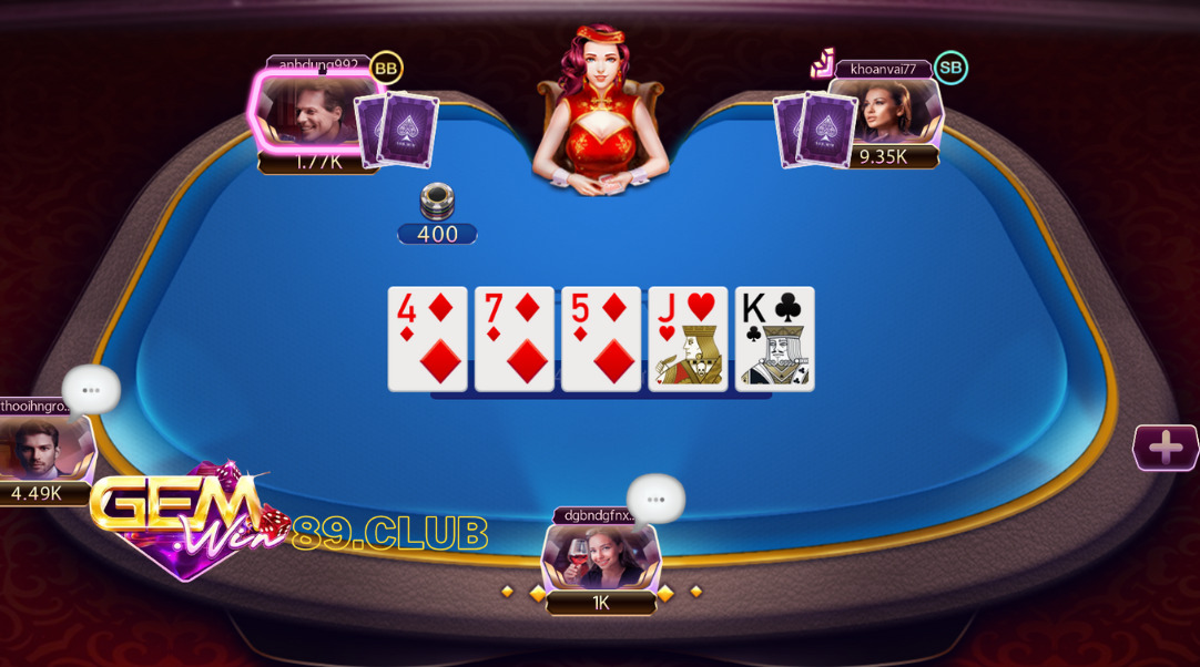 Game bài Poker tại Gemwin Game bài Poker tại Gemwin
