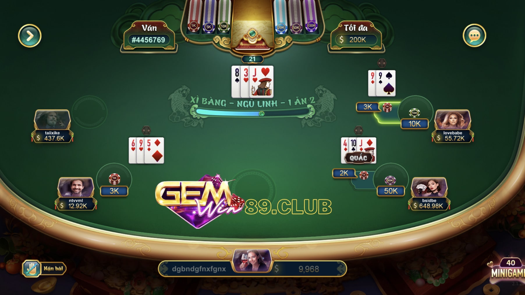 Bí quyết chơi xì dách cực chất tại cổng game Gemwin Bí quyết chơi xì dách cực chất tại cổng game Gemwin
